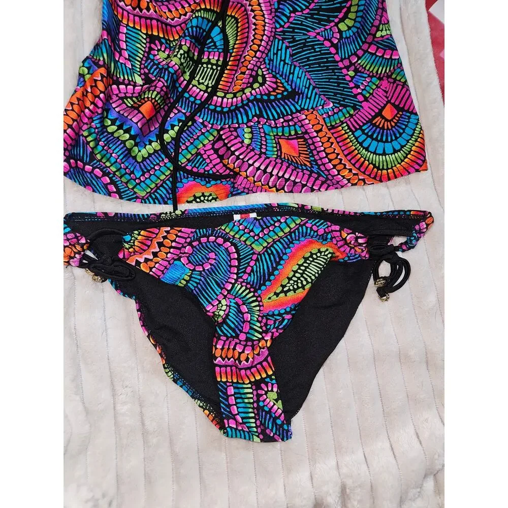 Gossip Collection Women's Medium Motif- Inspired 2 Piece Swimsuit